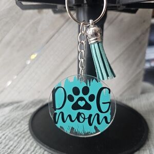 Dog Mom Keychain